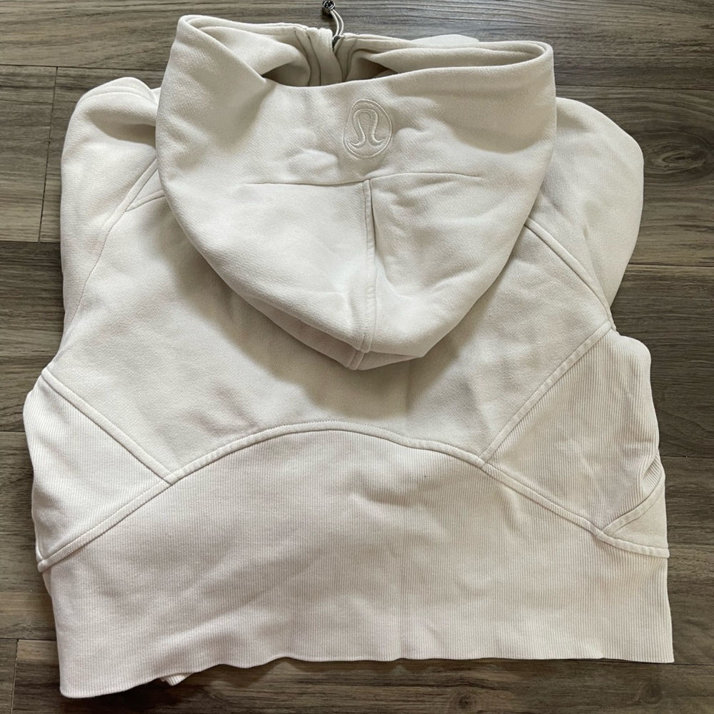 lululemon athletica Cream Scuba Half Zip - Picture 2 of 2